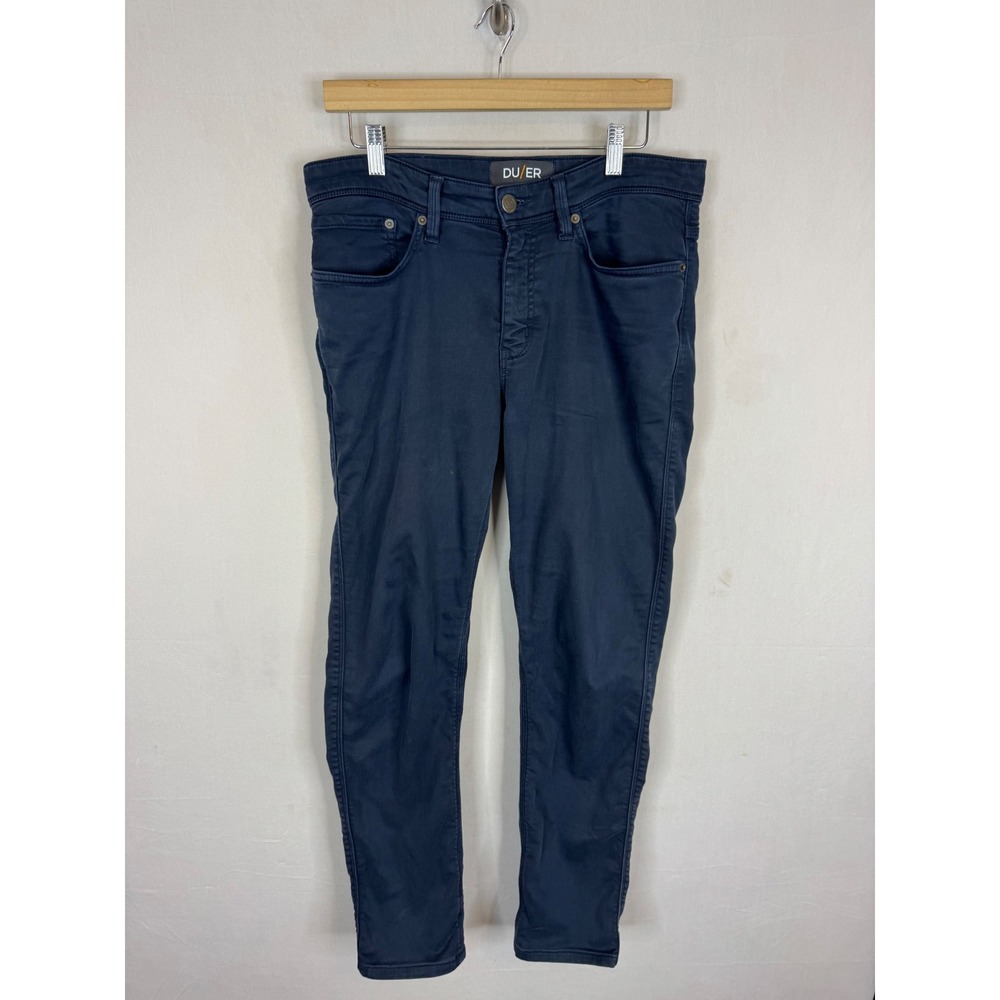 DU/ER Performance Denim Slim Fit Pants Navy Blue‎ 31x32 Mens Trousers